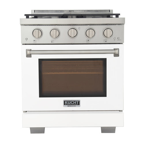 Kucht 30" 4.2 Cubic Feet Retro Natural Gas Freestanding Range & Reviews Wayfair